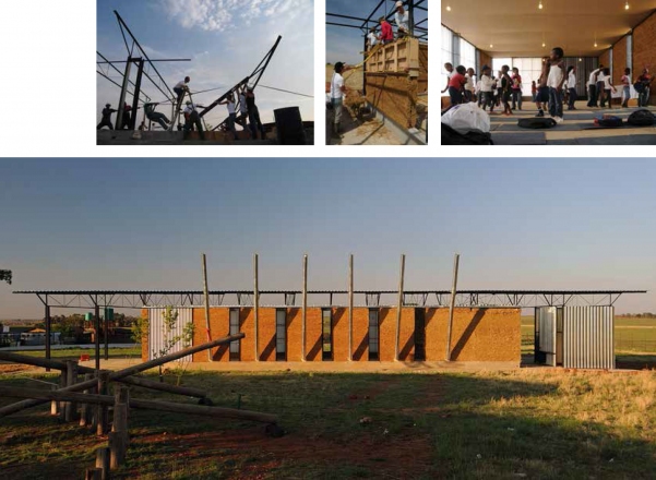2011 Večnamenska dvorana | Fakulteta za arhitekturo, UL | Ithuba Primary School, Johannesburg, South Africa