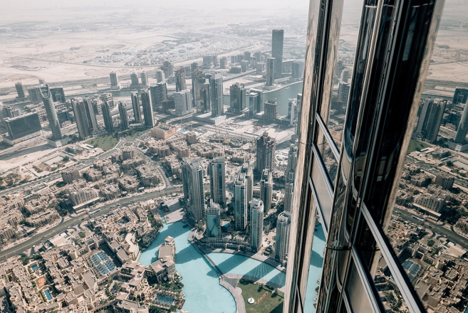 Burj Khalifa, Dubai, arch. Adrian Smith, 2010, photo Teodor Hribovšek