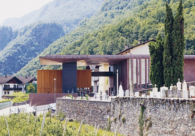 RECUPERO E AMPLIAMENTO DELLA CANTINA NALS MARGREID, 2011, Markus Scherer Architekt, foto Bruno Klomfar 