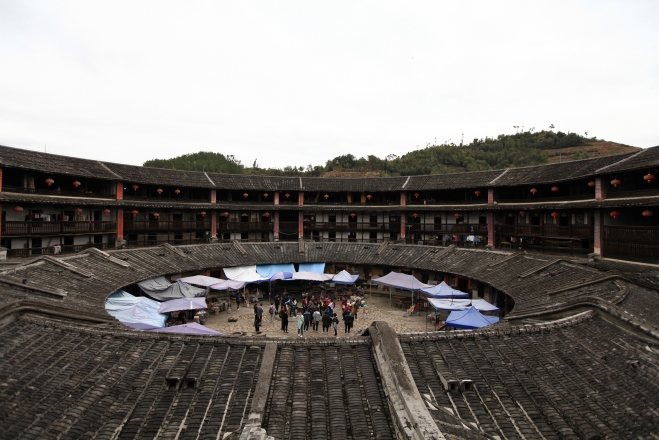 Eryi Tulou v provinci Fujian, foto: Sebastjan Oblak