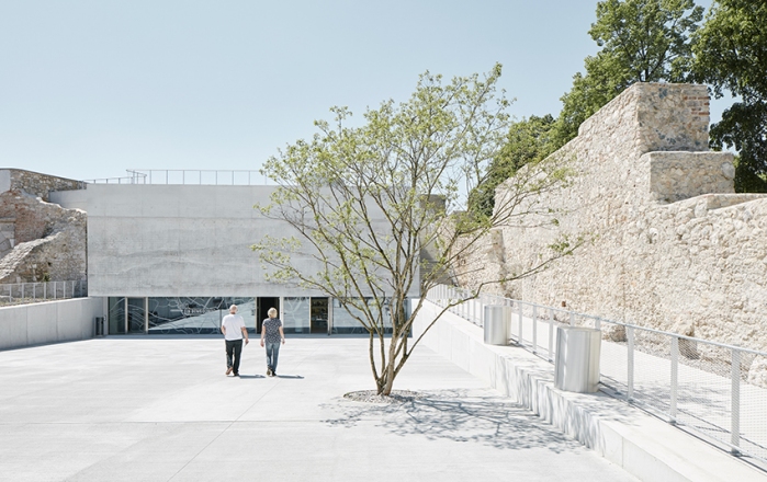 2019 Piranesi Award: Neue Galerie und Kasematten, Neue Bastei, Wiener Neustadt, Austria, 2019, Bevk Perović arhitekti, photo David Schreyer
