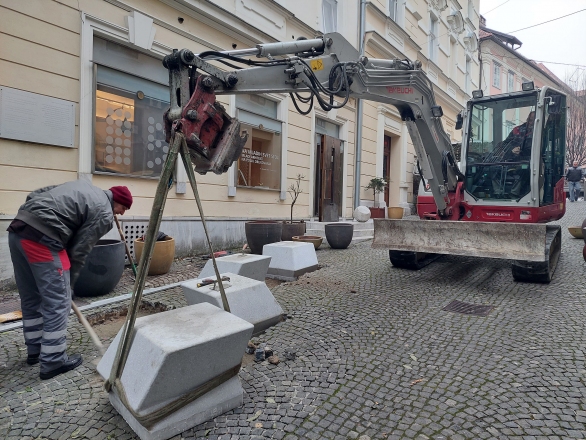 Nova ureditev pred DESSO v procesu, december 2021, foto: Vesna Perovnik
