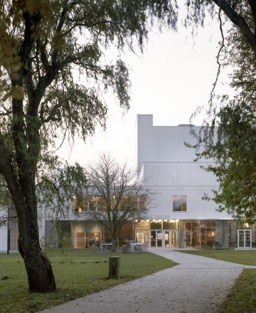 Teater, Deinze, Belgija, 2019, TRANS in V+ architecture, foto: Maxime Delvaux