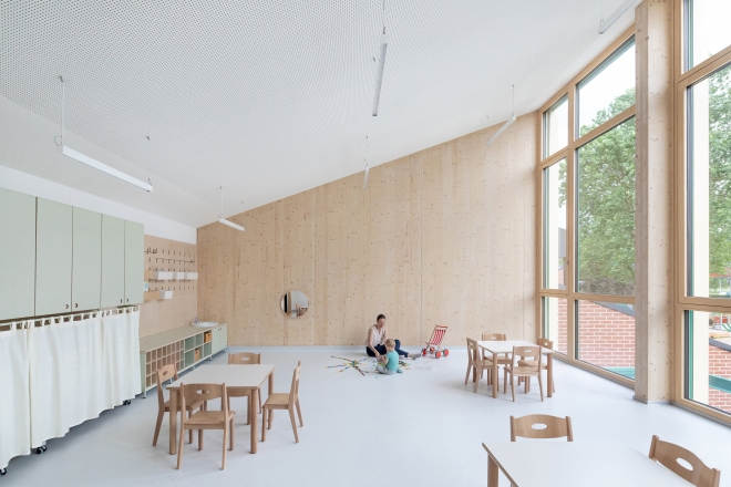 Renovation and Extension of the Kindergarten Pedenjped – Unit Učenjak, 2022, od-do architecture, Navor, Vesna Draksler, photo: Ana Skobe