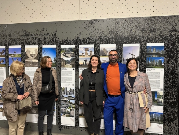 Martina Lipnik, Kaja Lipnik Vehovar, Senada Demirović, Bostjan Bugarič, Maja Ivanič, Mostar, foto Hamza Habibija