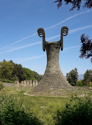 Memorial Park Revolution, Leskovac, 1970-1971, Bogdan Bogdanović, photo: Jana Gligorijević