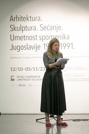 Odprtje razstave, MSUV, foto Marko Ercegović