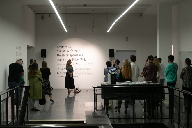 Opening of the exhibition, MSUV, photo Marko Ercegović